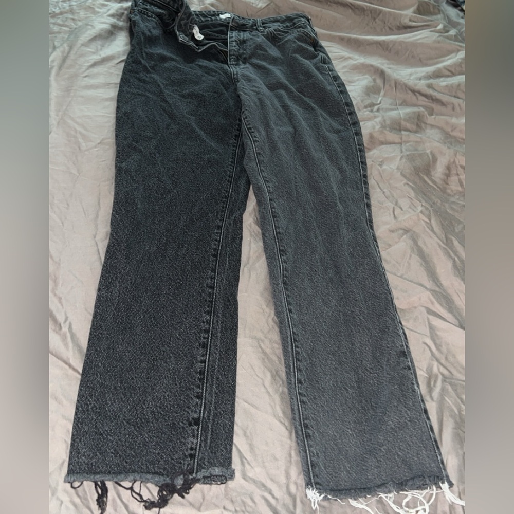 PACSUN Vintage Women’s Two Tone Black Mom Jeans Size 27
